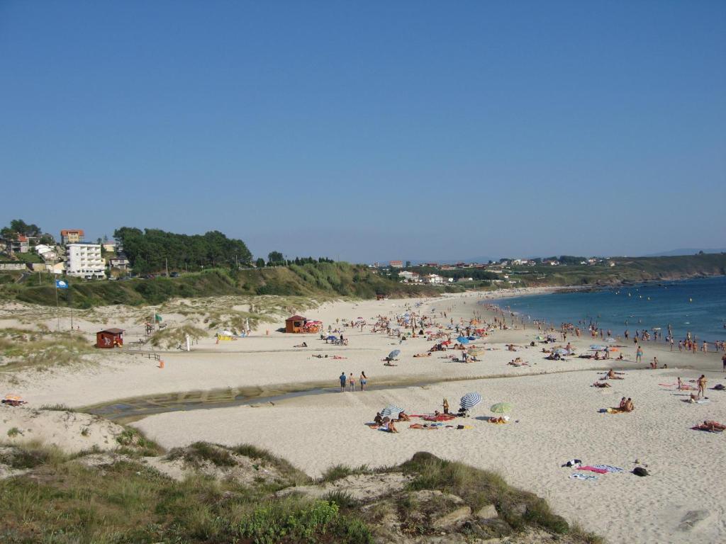 Hotel Mar Azul Playa de la Lanzada Exterior foto